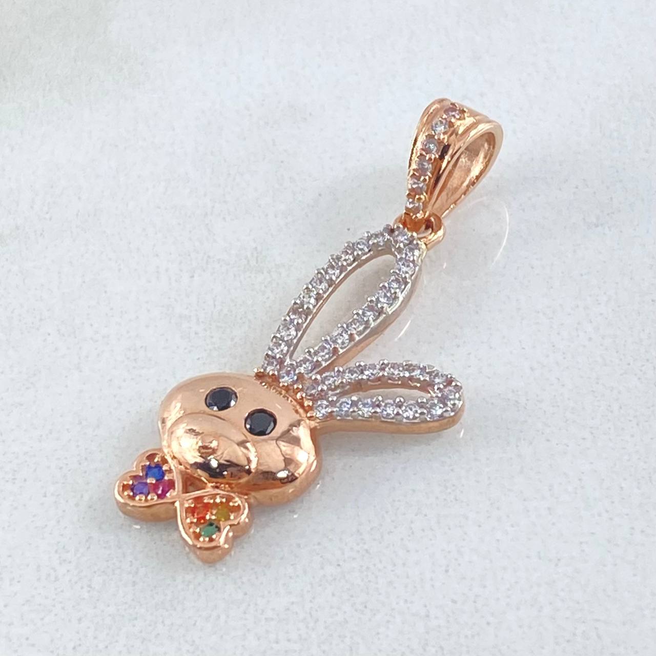 Pendant Rabbit Face 2.5gr / 3cm / 18K Gold ©