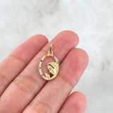 Dije Virgen Maria 1.1gr / 2.3cm / Oro 18K ©