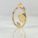 Dije Virgen Maria 1.1gr / 2.3cm / Oro 18K ©