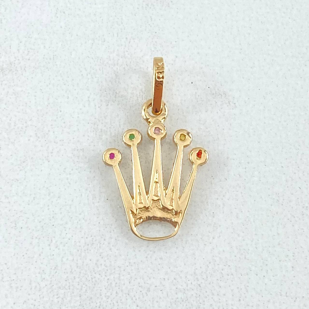 Pendant Crown 0.75gr / 2cm (0.8in) / 18K Gold