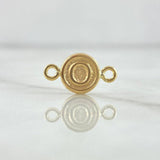Herraje Letra O 0.35gr / 1/2 in / Oro Amarillo 18K !