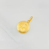 Pendant Miraculous Virgin 0.65g / 3/4 in Yellow Gold 18K