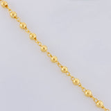 Miraculous Virgin Rosary 7.6g / 20 in / 3mm Silver Vermeil 925