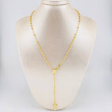 Miraculous Virgin Rosary 7.6g / 20 in / 3mm Silver Vermeil 925