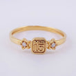 Anillo Jazmín 15s 1.7g / T8 1/4 Oro Amarillo 18K