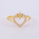Strawberry Ring 1.9g / T7 Yellow Gold 18K