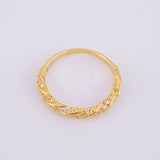 Anillo Churumbela Barrilete 1.9g / T6 Oro Amarillo 18K