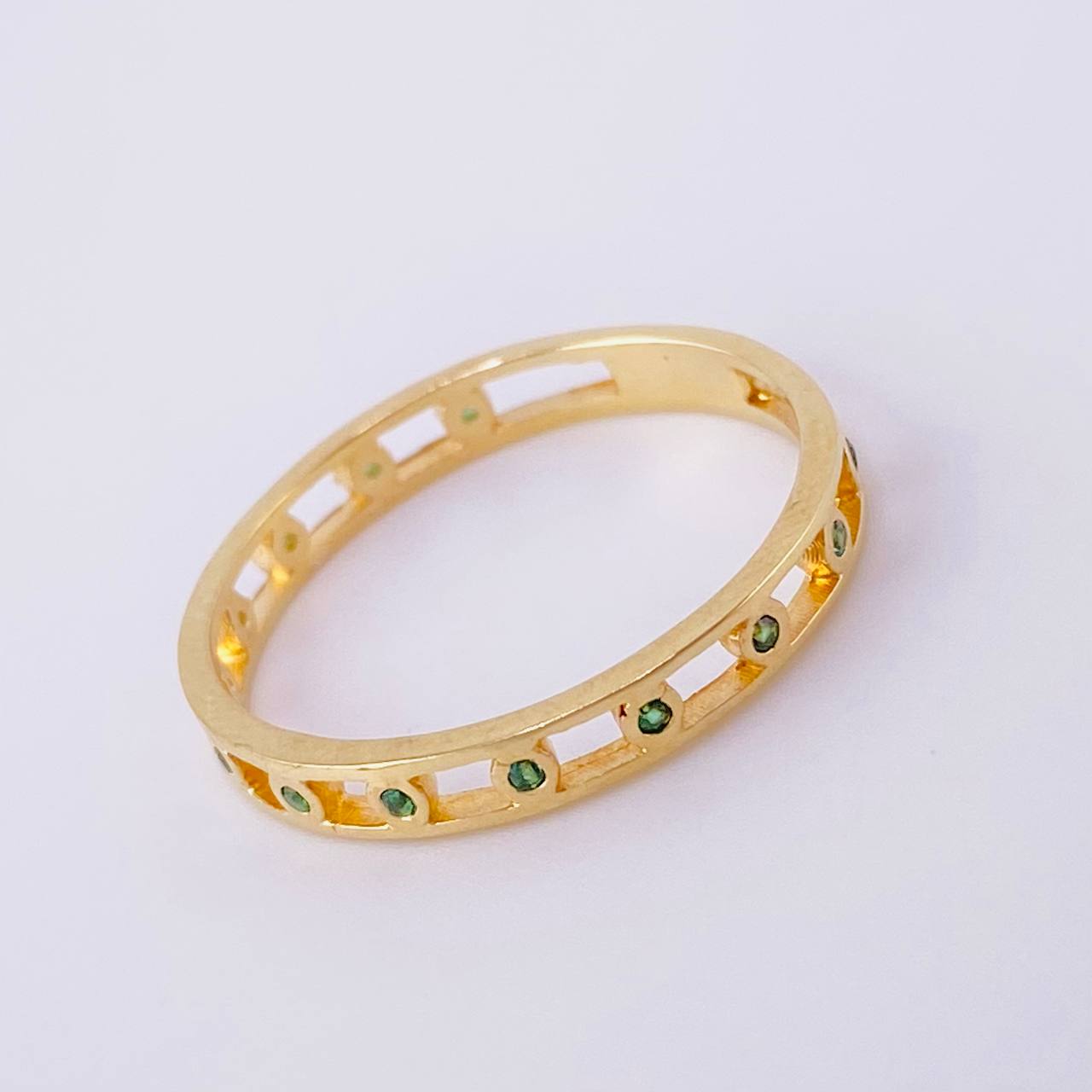 Spark Belt Ring 1.75g / T7 3/4 18K Yellow Gold