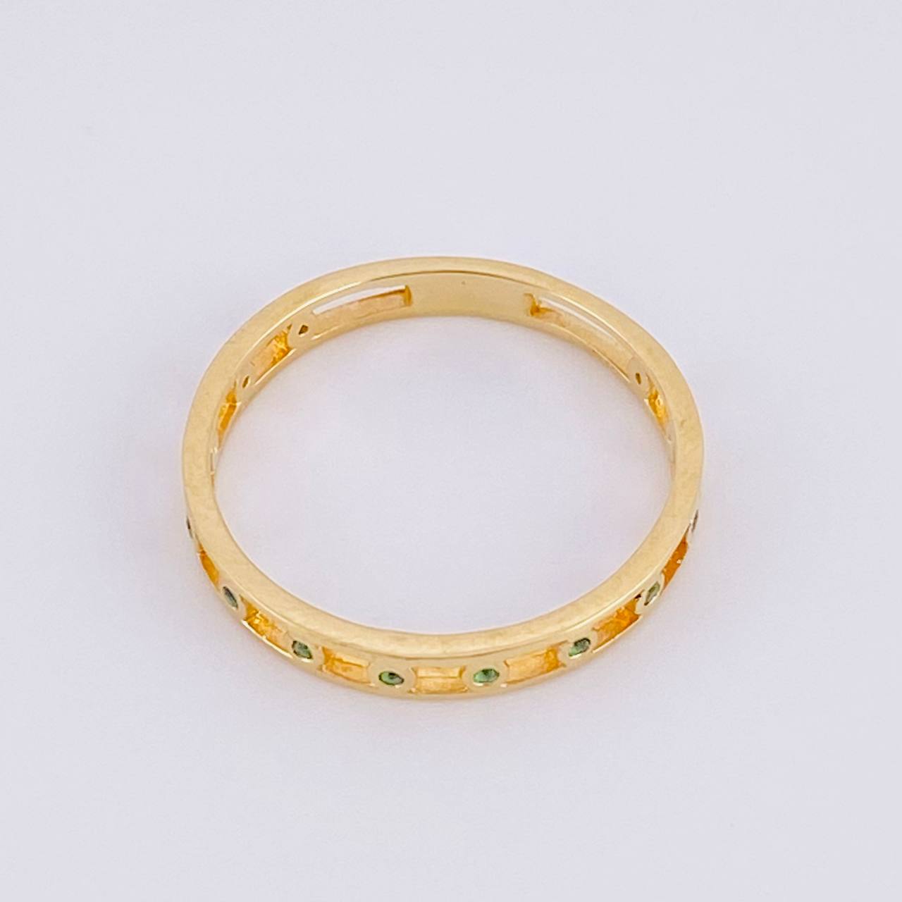 Spark Belt Ring 1.75g / T7 3/4 18K Yellow Gold
