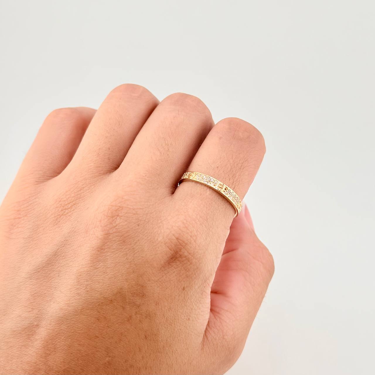 Screws Churumbela Ring 2g / T5 3/4 18K Yellow Gold