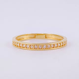 Anillo Churumbela 1.5g / T9 Oro Amarillo 18K