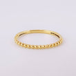 Anillo Burbujas Parciales 1g / T5 Oro Amarillo 18K