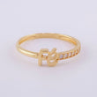 Anillo Fe 1.5g / T6 1/2  Oro Amarillo 18K