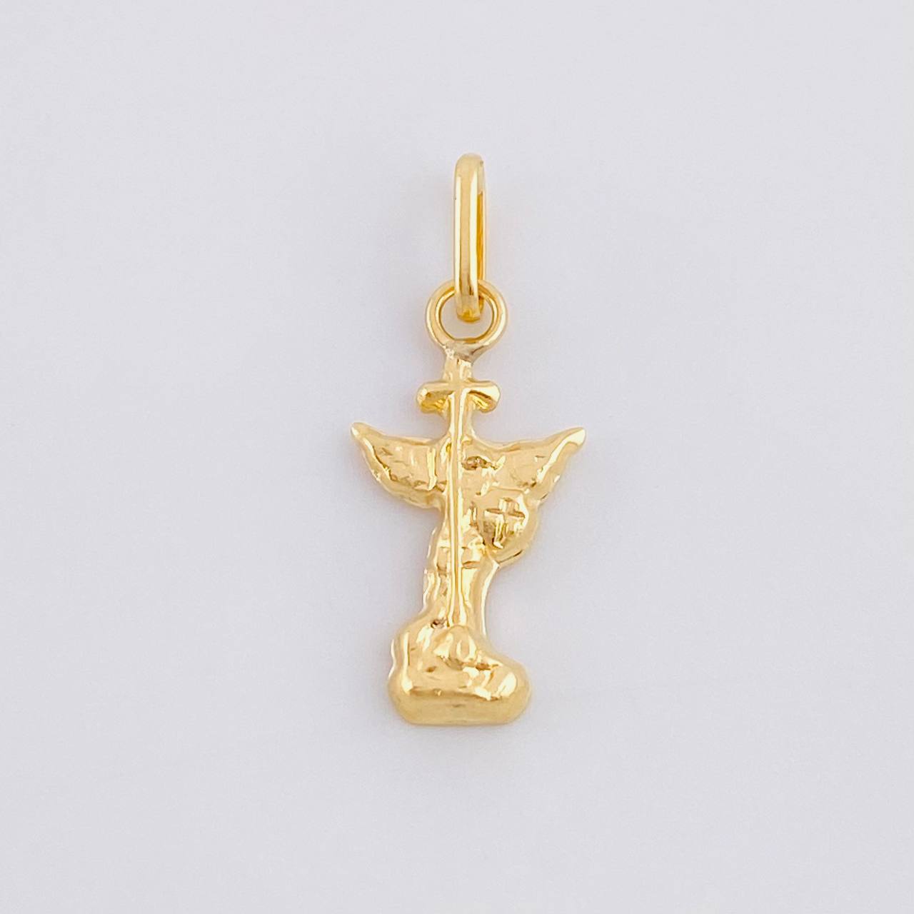 Dije San Miguel Arcangel 0.35g / 3/4 in Oro Amarillo 18K