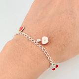 Bracelet Tropical 3.4g / 6 1/2 in / 3.15mm Silver 925