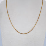 Cadena Veneciana 3.5gr / 45.1cm / 0.7mm Oro Amarillo +3 18K $