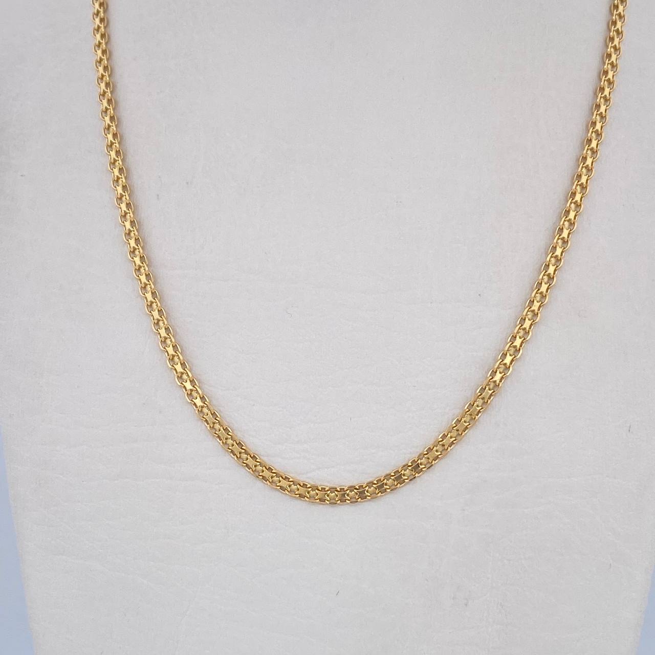 Cadena China 8.7gr / 61cm / 2.2mm Oro Amarillo +0 18K $