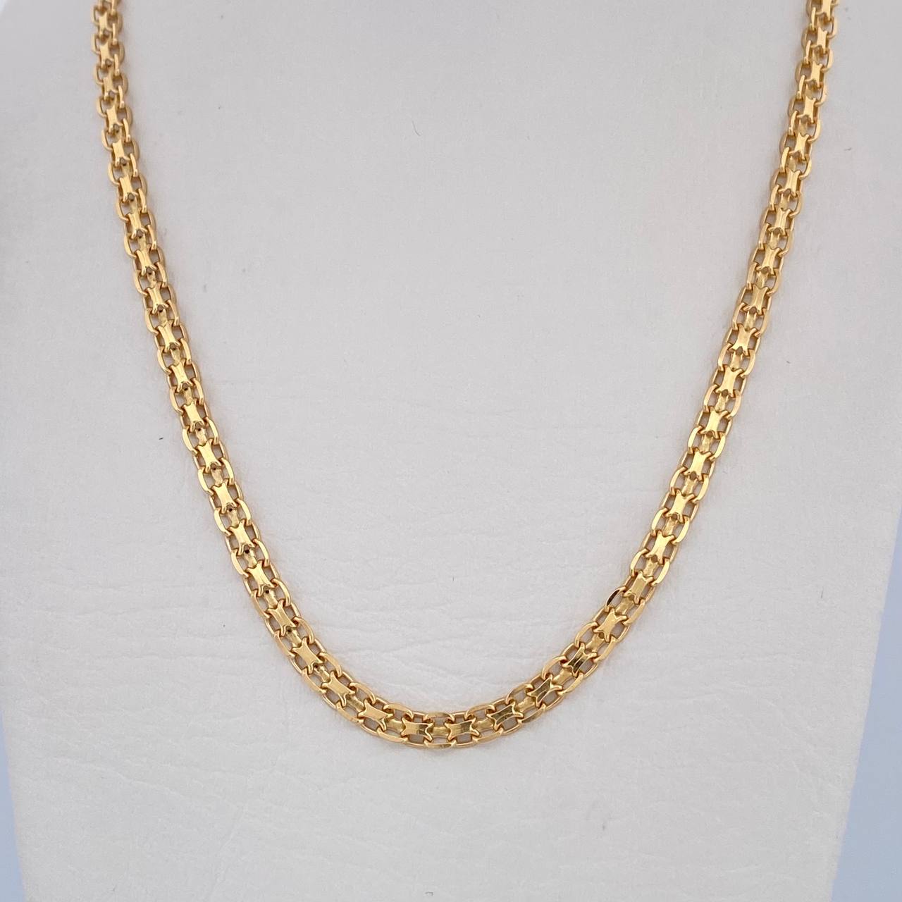 Bismark Chain 14.05gr / 51.5cm / 3.5mm Yellow Gold +0 18K $