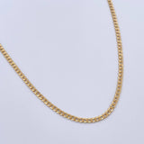 Cadena Cubana 4.05gr / 61.4cm / 2.2mm Oro Amarillo +0 18K $