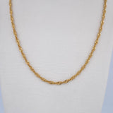 Cadena Singapur 6.5gr / 63.6cm / 2.2mm Oro Amarillo +3 18K $