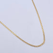 Cadena Escalera 4.05gr / 60cm / 1.6mm Oro Amarillo +3 18K $