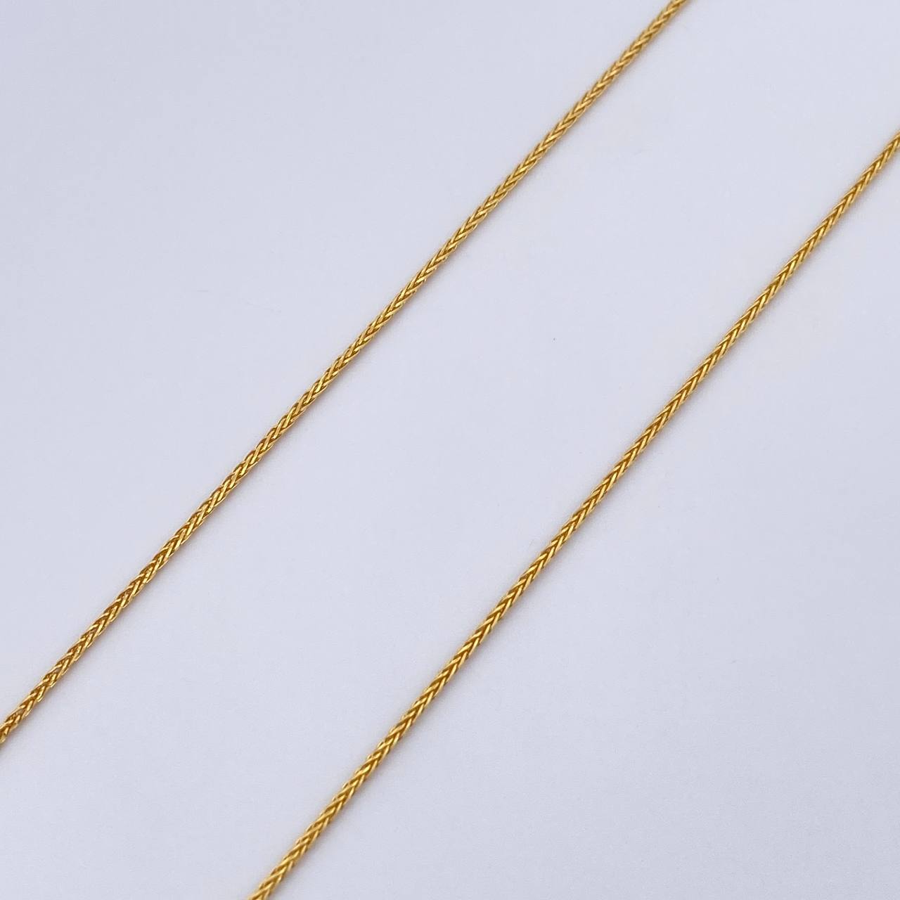 Cadena Franco 1.95gr / 45.5cm / 0.6mm Oro Amarillo +4 18K $