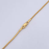 Cadena Cordon 3.35gr / 50.5cm / 1.2mm Oro Amarillo +3 18K $