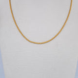 Cadena Cordon 3.35gr / 50.5cm / 1.2mm Oro Amarillo +3 18K $