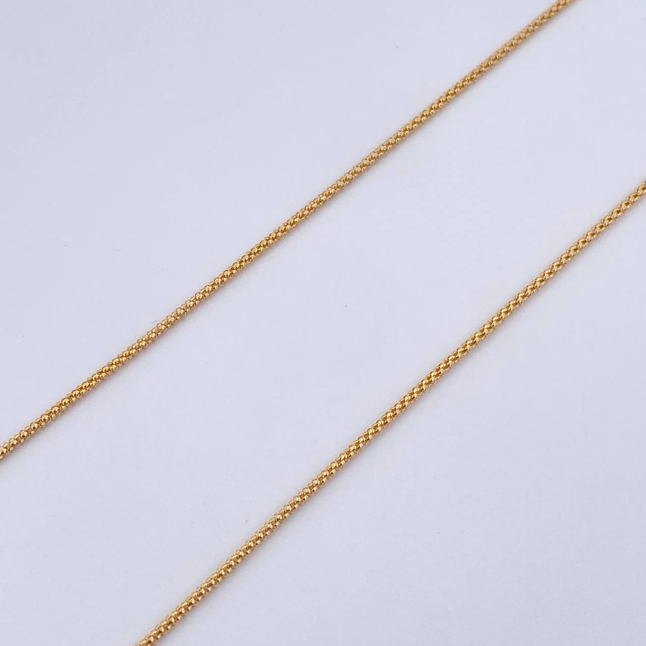 Cadena Cordon 1.7gr / 45.5cm / 0.9mm Oro Amarillo +3 18K $