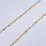Cadena Cordon 1.7gr / 45.5cm / 0.9mm Oro Amarillo +3 18K $