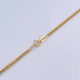 Cadena Franco 4.75gr / 49.8cm / 1.4mm Oro Amarillo +4 18K $
