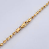 Military Chain 16gr / 49.6cm / 2.9mm Diamond Cut 18K Yellow Gold $