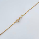 Cadena Veneciana 2.8gr / 45.3cm / 0.8mm Oro Amarillo +3 18K $