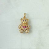 Dije Oso Articulado Corazón 4.45gr / 2.5cm / Oro 18K ©