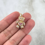 Dije Oso Articulado Corazón 4.45gr / 2.5cm / Oro 18K ©