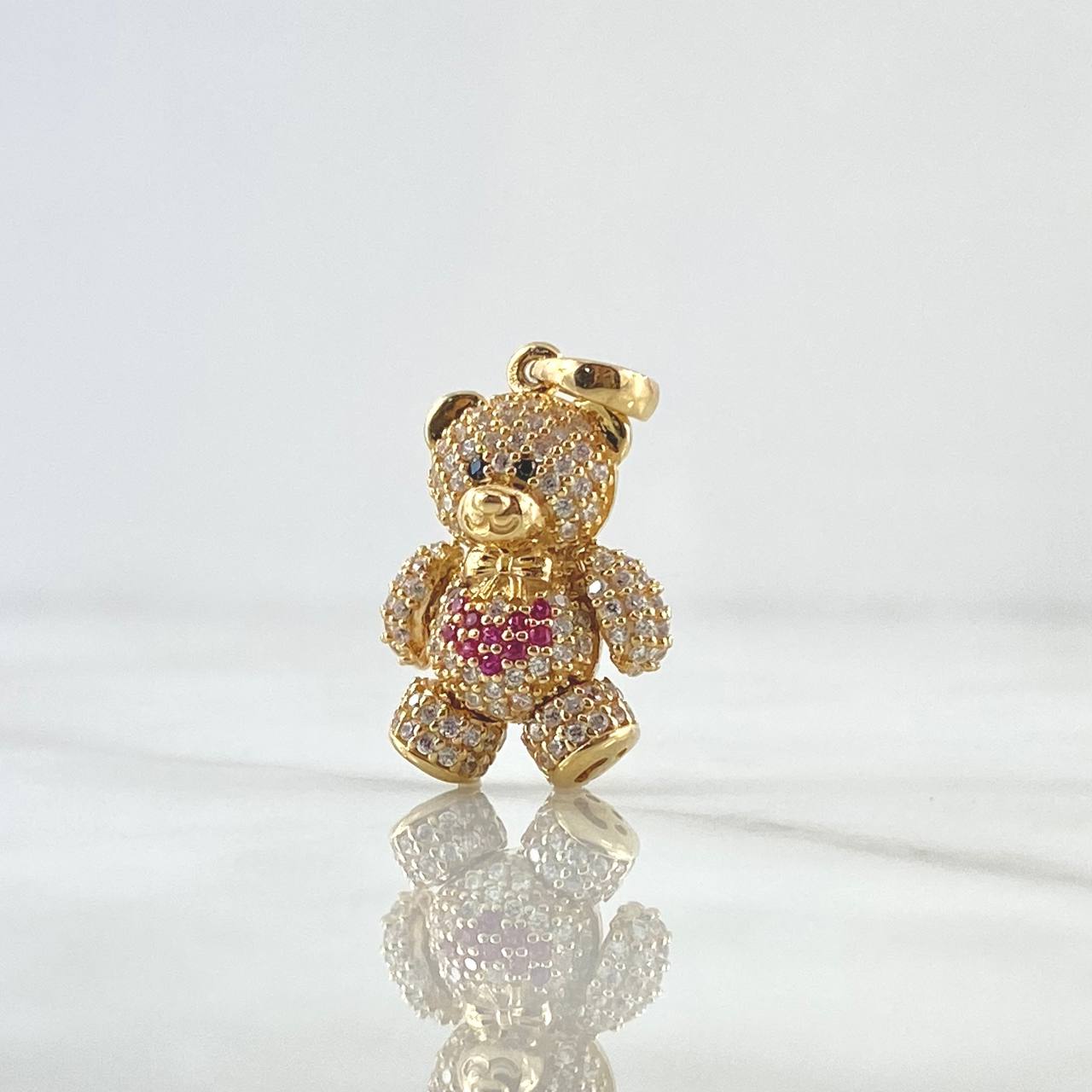Dije Oso Articulado Corazón 4.55gr / 2.5cm / Oro 18K ©