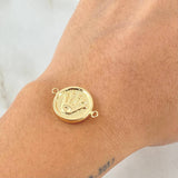 Charm Crown 1.35gr / 0.9in / 18K Gold