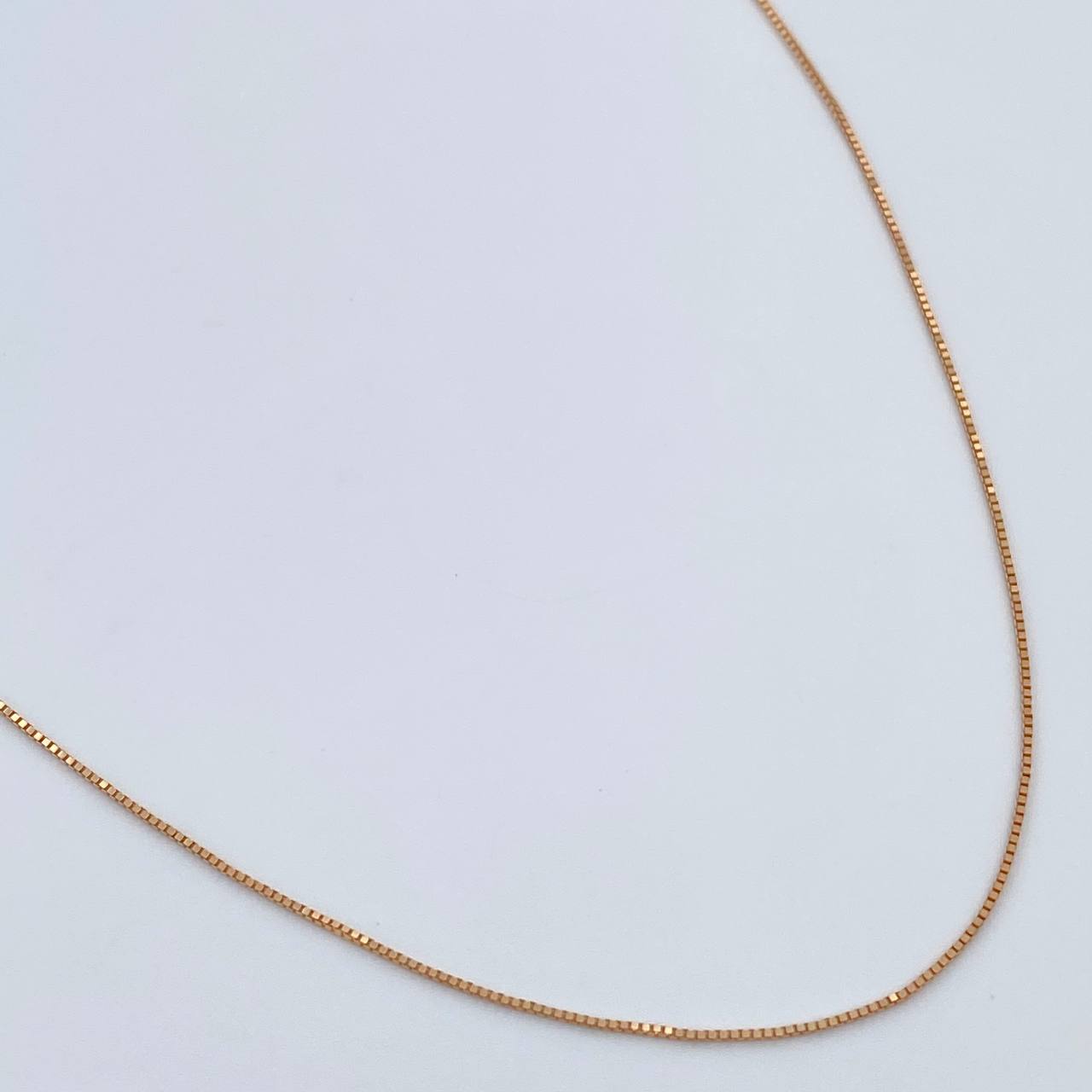 Cadena Veneciana 0.9gr / 50cm / +3 Oro 18K &