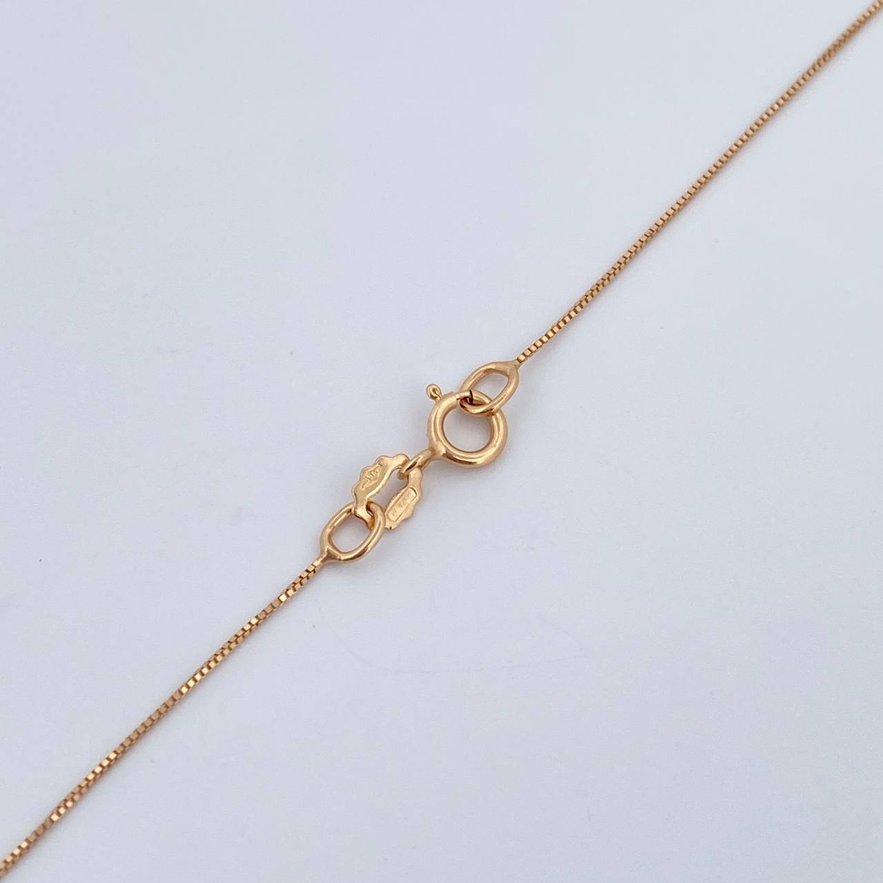 Cadena Veneciana 0.9gr / 50cm / +3 Oro 18K &