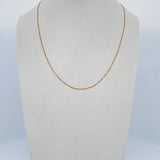 Cadena Veneciana 0.9gr / 50cm / +3 Oro 18K &