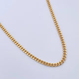 Cuban Links 8.8gr / 54.8cm / 3.4mm Yellow Gold +0 18K $