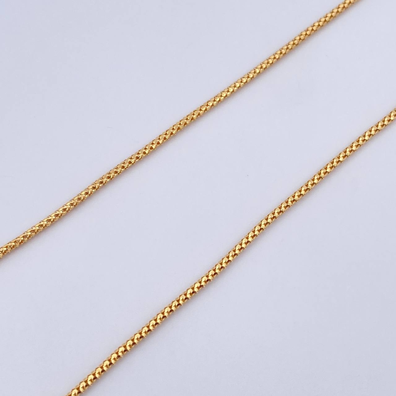 Cadena Cordon 3.5gr / 50.5cm / 1.1mm Oro Amarillo +3 18K $