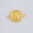 Herraje Corona 0.8 g / 3/4 in Oro Amarillo 18K