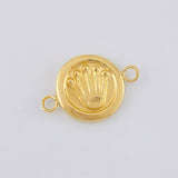 Herraje Corona 0.8 g / 3/4 in Oro Amarillo 18K