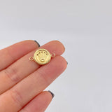 Herraje Corona 0.8 g / 3/4 in Oro Amarillo 18K