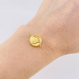 Herraje Corona 0.8 g / 3/4 in Oro Amarillo 18K