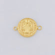 Herraje San Benito 1.15 g / 3/4 in Oro Amarillo 18K