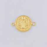 Herraje San Benito 1.15 g / 3/4 in Oro Amarillo 18K