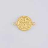 Herraje San Benito 1.15 g / 3/4 in Oro Amarillo 18K