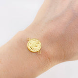 Herraje San Benito 1.15 g / 3/4 in Oro Amarillo 18K